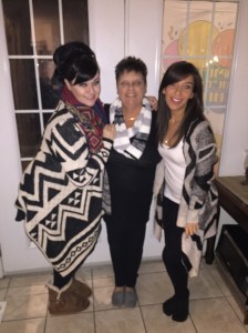 My amazing mother, who will do anything for her daughter to get me through this time, she is mama soldier 